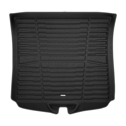 A set of black TuxMat trunk mats for Jeep Grand Cherokee models.