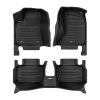 A set of black TuxMat car floor mats for Chrysler 300 models.