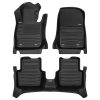 A set of black TuxMat car floor mats for Mazda CX-3 models.