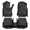 A set of black TuxMat car floor mats for Mazda CX-5 models.