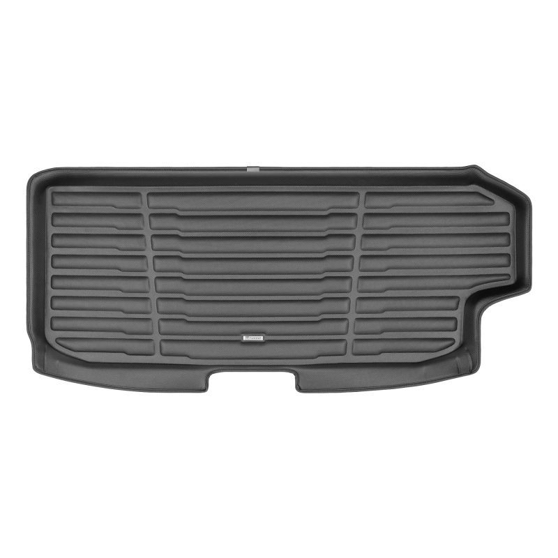 A set of black TuxMat trunk mats for Subaru Ascent models.