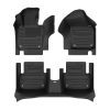 A set of black TuxMat car floor mats for Volvo S60 models.