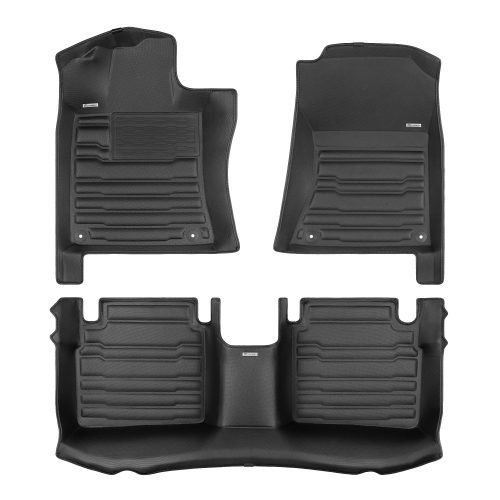 A set of black TuxMat car floor mats for Nissan Altima models.