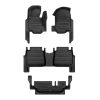 A set of black TuxMat car floor mats for Mercedes-Benz GLE models.