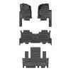 A set of black TuxMat car floor mats for Ford Expedition models.