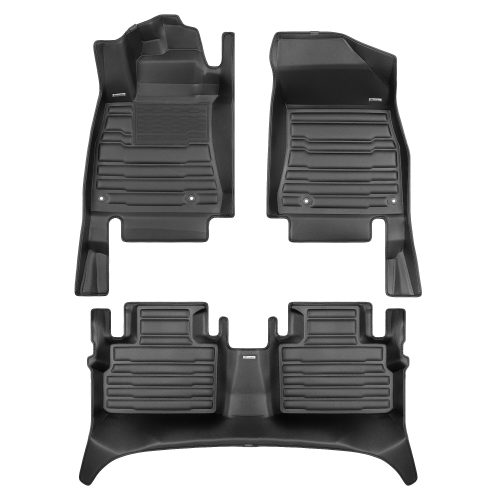 A set of black TuxMat car floor mats for Nissan Sentra models.