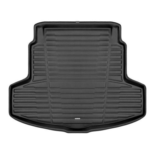 A set of black TuxMat trunk mats for Acura TLX models.