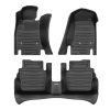 A set of black TuxMat car floor mats for Cadillac CT5 models.