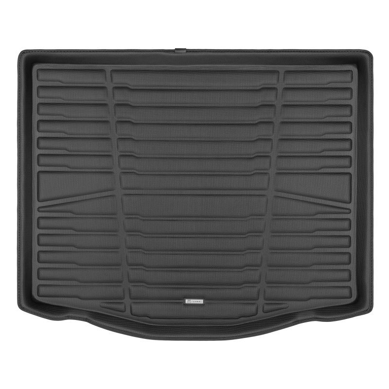 A set of black TuxMat trunk mats for Ford Mustang Mach-E models.