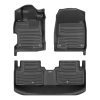 A set of black TuxMat car floor mats for Acura ILX models.