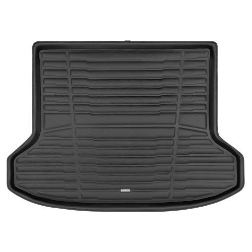 A set of black TuxMat trunk mats for Infiniti QX55 models.