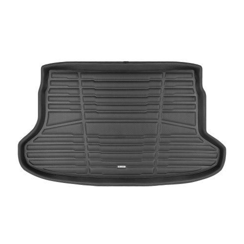 A set of black TuxMat trunk mats for Toyota GR86 models.