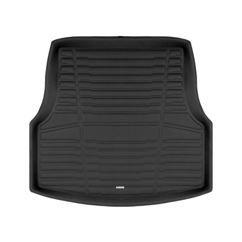 A set of black TuxMat trunk mats for Genesis G80 models.