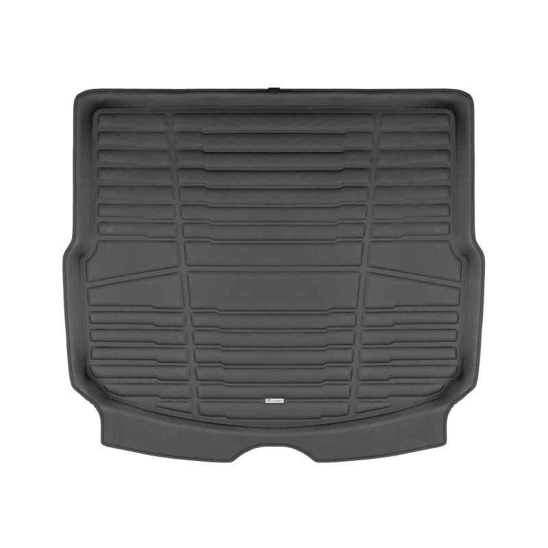 A set of black TuxMat trunk mats for Land Rover Discovery Sport models.