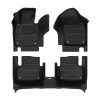 A set of black TuxMat car floor mats for Volvo V60 models.